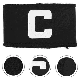 Wrist Support 3 Pcs Captain Armband Athletic Gear Elasticity Football Adjustable Sports Supplies Leader Bracelets