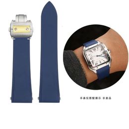 Mens Watch Fluorine Watch는 새로운 Santos Mid Size Quick Relevery Strap 21mm 및 Womendesigner 696 604입니다.