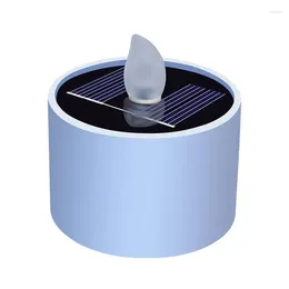 Candle Holders Solar Candles Outdoor Waterproof Flickering Warm White Dusk To Dawn Lights Flameless