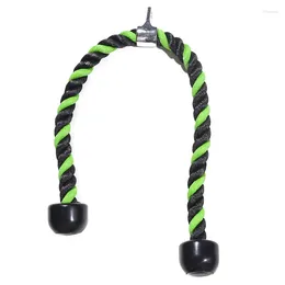 Resistance Bands Tricep Rope Abdominal Crunches Cable Pull Down Laterals Biceps Muscle Training Fitness Body Building Gym Ropes