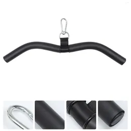 Accessories Fitness Bar Steel Bicep Pull Exercising Rod Down Biceps Exercise Resistance Bands Triple