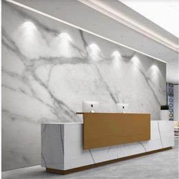 Wallpapers Custom Wallpaper For Walls 3 D Living Room Gray Marble