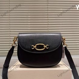 Classic Fashion Brand Luxury Designs Women Handbags Saddle Bag Flower Female Flap Cowhide Wallet Crossbody Bag Shoulder Bag 20231027