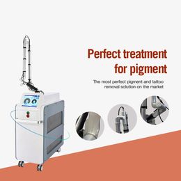 Latest Picosecond Laser Q-SWITCH ND YAG Laser Technology Acne Treatment Tattoo Pigment Removal 1064nm 532nm 755nm Skin Pigmentation Treatment Device