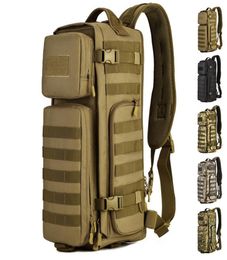 Multifunction Chest Sling Backpack Men Single Shoulder Bags Large Travel Military Backpacks Cross Body Outdoors Rucksack Pack Outd3070832