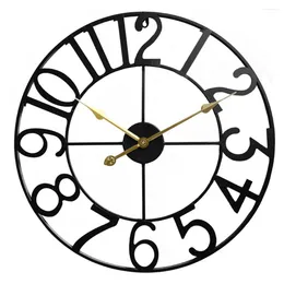 Wall Clocks 60cm Round Clock Silent Non Ticking Battery Operated For Home/Kitchen/Office/Classroom/School Drop