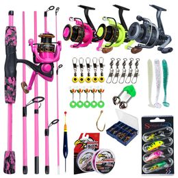 Fishing Accessories Sougayilang Spinning Rod and Reel Full Kit Eva Handle 1000 3000 combo for Freshwater Pesca 231030