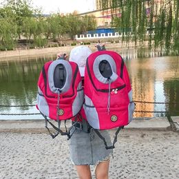 Cat s Crates Houses Pet Dog Cat Puppy Backpack Bag Breathable Portable Outdoor Travel Dog Puppy Head Out Chest Front Bag Backpack 231030