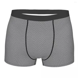 Underpants Men Triangular Stripe Boxer Briefs Shorts Panties Polyester Underwear Homme Humor S-XXL
