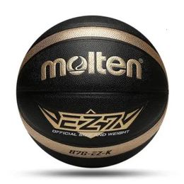 Balls Molten Official Size 567 Basketball PU Material Outdoor Indoor Match Training 231030