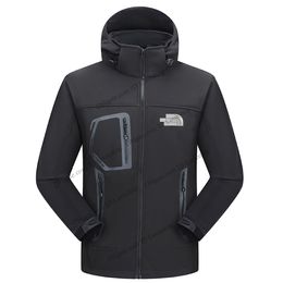 UOMO Northern Face Outdoor Giacca softshell Polartec con cappuccio Sport maschile Cappotti invernali traspiranti impermeabili antivento