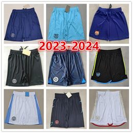 2023 2024 Homens calções de futebol Paris mbappe haaland ANSU FATI saka cfc STERLING shorts 23 24 curto de calções de futebol tamanho S-XXL