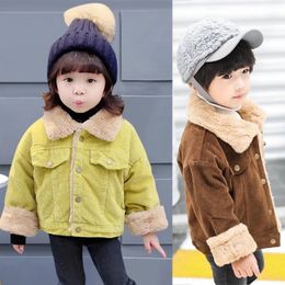 Coat Fashion Winter Clothes Baby Warm Coats Boy's Jackets Clothing Kids Girl Thick Outwear Tops Children Short Overcoat 2 3 4 5 Years 231027