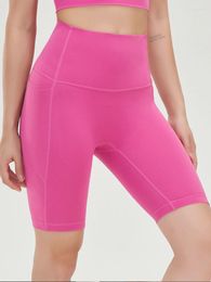 Active Shorts INLUMIN Pocket Yoga Women Summer Sports Cycling Short Fitness Leggings Sexy Hip Lift Gym Tights Pants