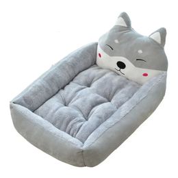 kennels pens Rectangle Dog Bed Sleeping Bag Kennel Cat Puppy Sofa Bed Pet House Winter Warm Nest Soft Beds Portable for Pets Cats Basket 231030