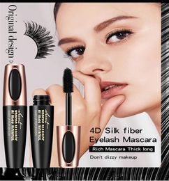 MACFEE Long Curling Mascara Makeup Eyelash Black Waterproof Fiber Mascara Eye Lashes makeup 4d Silk Fiber Lash Mascara5911920