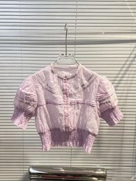 Women's T Shirts The Lace With Bubble Kevin Jacket For Blossom Pink2023