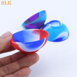 Hot Sale Mini Silicone Bowl Smoking Accessories 50mm Dry Herb Tobacco Spice Storage Bowl Containers Mixing Bowl