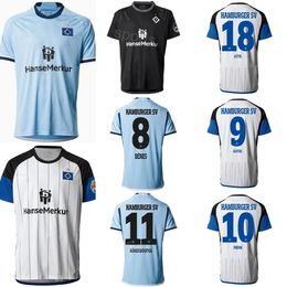 Hamburger SV Soccer 21 Levin Oztunali Jersey Club 1 Daniel Heuer Fernandes 9 Robert Glatzel 8 Laszlo Benes 11 Ransford-Yeboah Konigsdorffer Football Shirt Kit 23/24