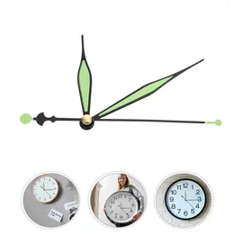 Clocks Accessories 10 Sets Luminous Hands Clock DIY Sportster Mechanical Kits Repair Parts Making Aluminum Only Work