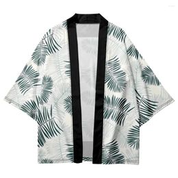 Men's Sleepwear Japanese Style Kimono Summer Men Cardigan Taoist Robe Lounge Loose Bathrobe Sleep Tops Coat Male Home Jacket Shirts