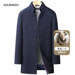 Men's Jackets arrival winter jackets fashion Woollen Coat Men's Casual Wool trench coat Men Dress Jacket men full Size S-3XL 231030