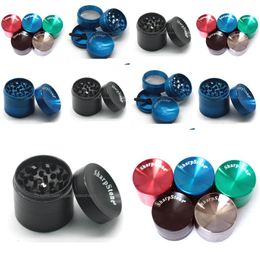 Other Smoking Accessories 4 Sharpstone Concave Grinders Herb Grinder 40/50/55/6M Layers Metal Zinc Alloy Surface Herbal Drop Delivery Dhlf9