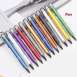 wholesale Free Shipping Metal Press Ballpoint Pen Advertising Wedding School Office Business Students Special Metal Ballpoint Pen