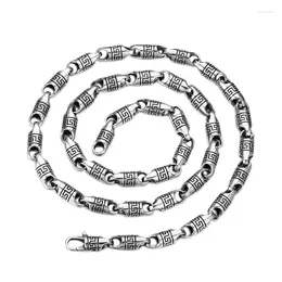 Цепочки Unibabe толщиной 5 мм из стерлингового серебра S925, ожерелье, цепочка из бисера, ювелирная цепочка