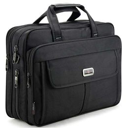 Briefcases Men Briefcase Handbags Man Work Bag For Lawyer Office Handbag Women Waterproof Nylon Laptop Bags Business 15.6 Inches Computer 231030