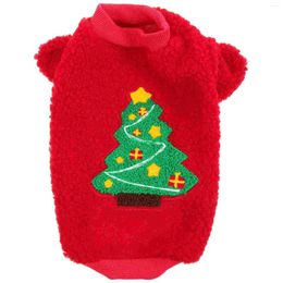 Cat Costumes Small Dog Costume Thick Puppy Clothes Christmas Pet Comfortable Warm Fleece Party Warmth