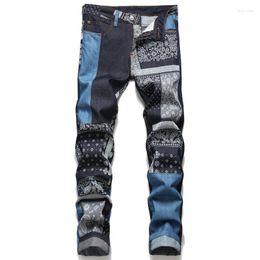 Men's Jeans Men's 2023 Mens Clothing Designer Ripped Cargo Slim Oversize Denim Trousers Casual Skinny Ruched Biker Motorcycle Pant For