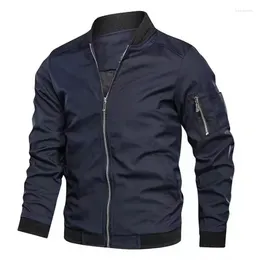 Men's Jackets Bomber Zipper Jacket Male Casual Streetwear Hip Hop Slim Fit Pilot Baseball Coats Men Clothing 5XL 6XL