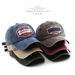 Ball Caps Women Hat Men Baseball Washed Cotton Vintage Truck Driver Letter Embroidered Unisex Gorras 231027