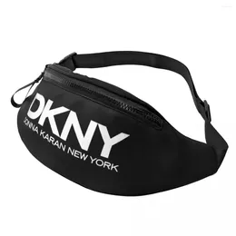 Waist Bags White DKNYs Fanny Pack Women Men Custom Crossbody Bag For Travelling Phone Money Pouch