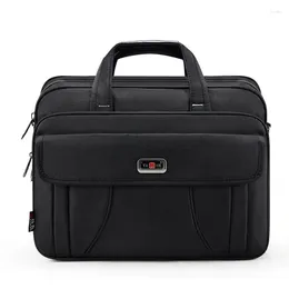 Briefcases Men Laptop Bags Large Capacity Single Shoulder Bag Fashion Business Briefcase Brand 15 For HP DELL Lenovo Apple Acer Asus