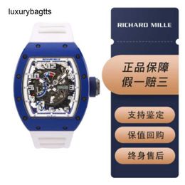Milles Watch Richardmill Watches Richar Mille Rm030 Blue Ceramic Paris Limited Edition Mens Fashion Leisure Business Sports Machinery Wrist
