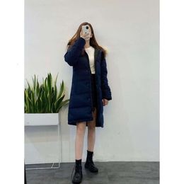 Puffer Designer Canadian Goose Mid Length Version Pufferer Down Womens Jacket Parkas Winter Thick Warm Coats Windproof Streetwear C194