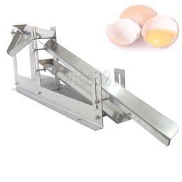 Commercial Small Manual Egg White And Yolk Separator 304 stainless steel Liquid Separation Machine For Duck Hen Eggs