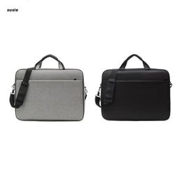 Briefcases Laptop Bag Carrying Case 15.6 17 inch with Shoulder Strap Lightweight Briefcase Business Casual School Use for Women Men 231030