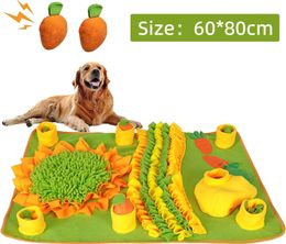 Dog Toys Chews Large Dogs Snuffle Mat Pet Leak Food Anti Choking Mat Dog Training Blanket Nose Work Toy Pet Slowing Feeding Intelligence Mat 231030