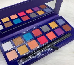 New Arrival Top Quality 14 Colors Eye Shadow Palette Makeup Palettes Shimmer Matte Beauty Palette Fast ship9358184