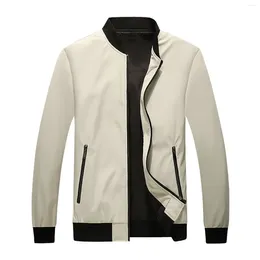 Men's Jackets Clothing S Men Lightweight Travel Jacket Active Breasted Vests Fit Windbreaker Coat Double Slim Outerwear
