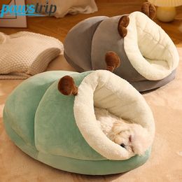 kennels pens Winter Warm Pet Dog Bed Soft Cozy Dog Cave Bed Warm Cat House Nest Puppy Bed for Small Dogs Cats Cat Sleep Bag Pet Supplies 231030