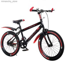 Bikes Children Bicycle 20/22 Inches Mountain Bikes 6 Speed Foot Pedal Vehicle Standard Type Aluminium Alloy Q231030