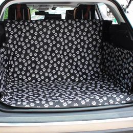 Dog Carrier Waterproof Pet Car Trunk Boot Rear Back Seat Cover Cushion Mat Accessories