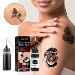 Tattoo Inks 10ml Black Ink Body Art Pigment Professional DIY Permanent TattooInk