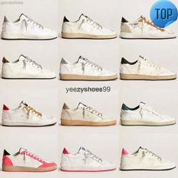 Italy Brand Designers Sneakers Shoes Italy Designer Shoes Popularity Ball Star Women Sneakers Hot-pink Glitter pyth ms