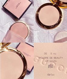 Brand pressed powder Beauty foundation Mat Nature With Handbag Pouder de beaute Embellissante