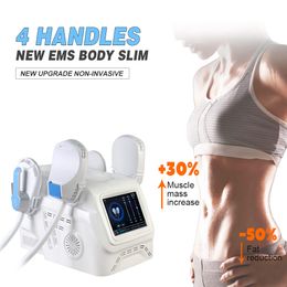 7 Tesla Electrical Muscle Stimulation Ems Body Sculpting Emslim Neo With Rf Machine Ems High Intensity Muscle Trainning Fat Removal Body Massage Fitness Equipment